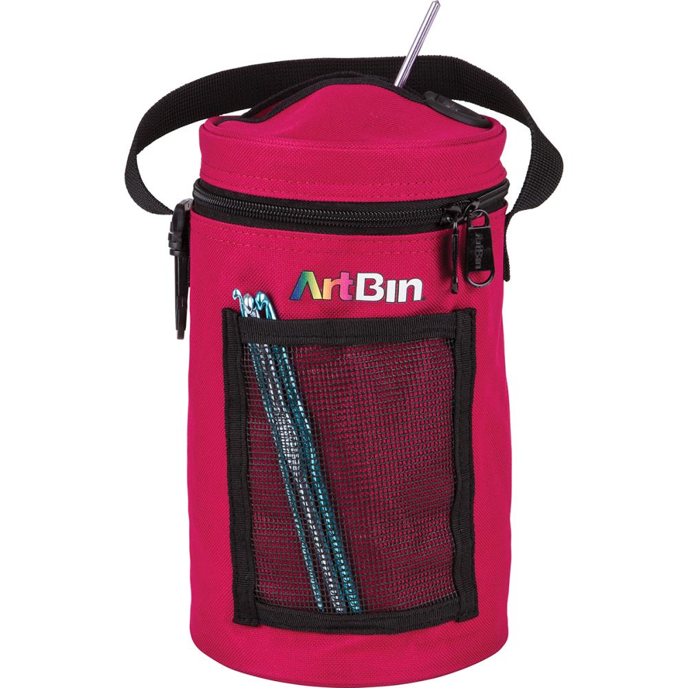 ArtBin Mini Yarn Drum 5.75"X9.5" - Raspberry